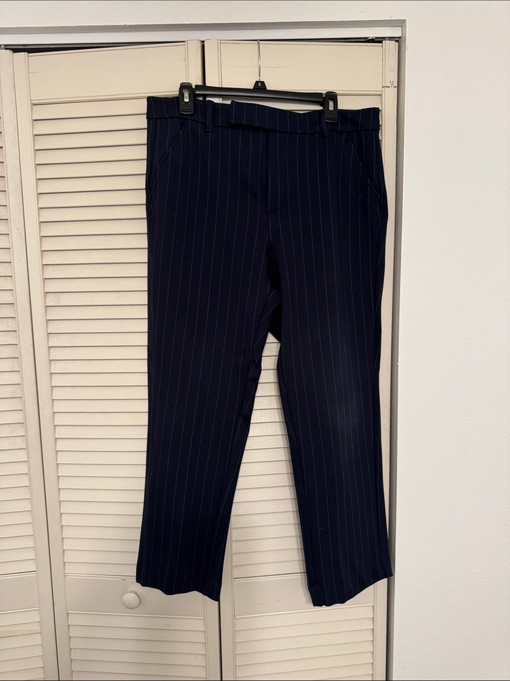 torrid Navy Pinstripe Dress Pants